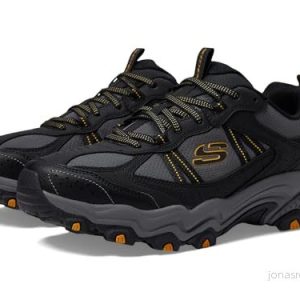 Skechers herr uthållighet vid vandring låg skärning, Svart syntetisk mesh kol trim, 42 EU 197627496849 Skechers herr uthållighet vid vandring låg skärning, Svart syntetisk mesh kol trim, 42 EU 197627496849