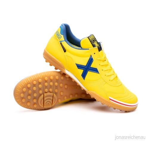 Munich GRESCA Genius 607, Fotbollsskor Rum Unisex Vuxen, Gul, 44 EU, EU 8434521183386