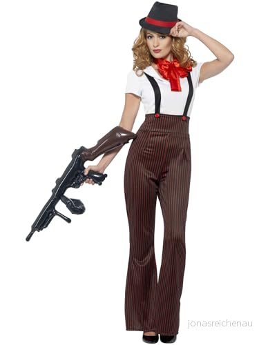 Glam Gangster Costume (M) 5020570086575