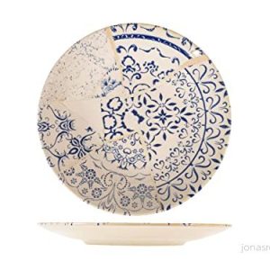 H&H 3238003 Frukttallrik Alyssa, Dekorerad stenware 20 cm 8003512732188 H&H 3238003 Frukttallrik Alyssa, Dekorerad stenware 20 cm 8003512732188