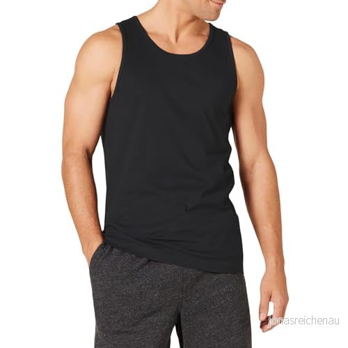 Amazon Essentials Men's Linne smal passform, Svart, XS 191770979754