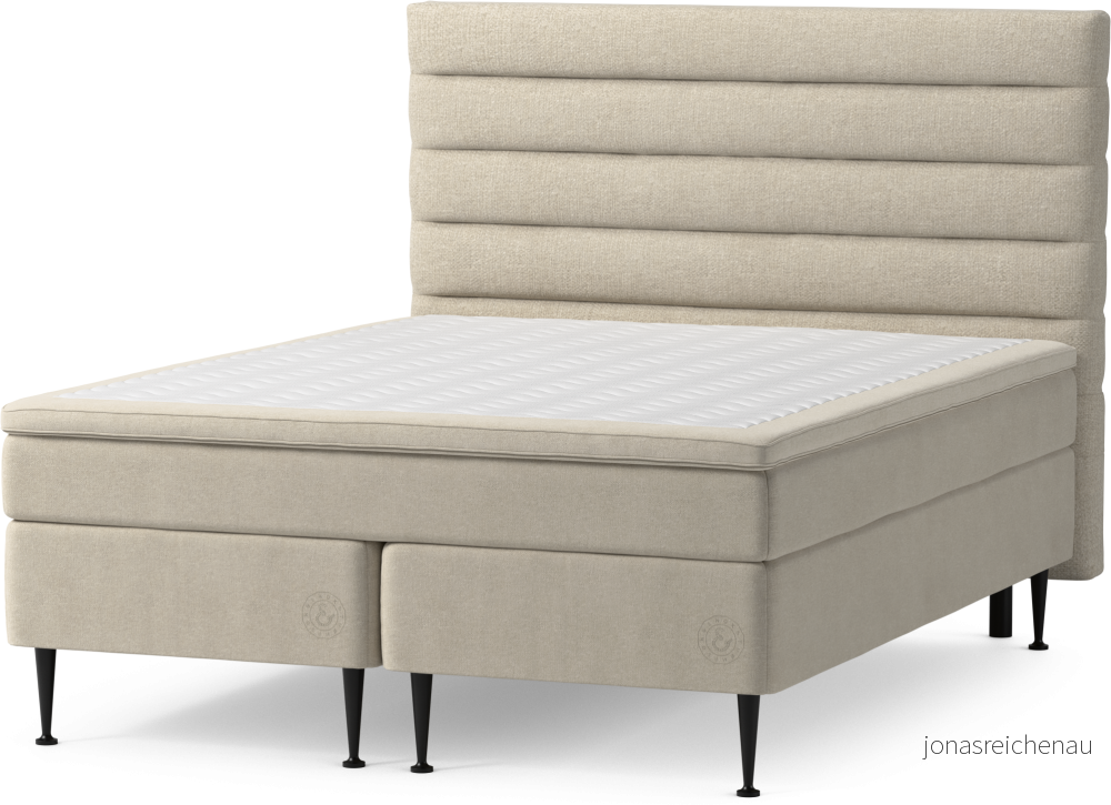 Asperö Comfort Kontinentalsäng, dubbelsäng med bäddmadrass Comfort och sängben ZQ7YI