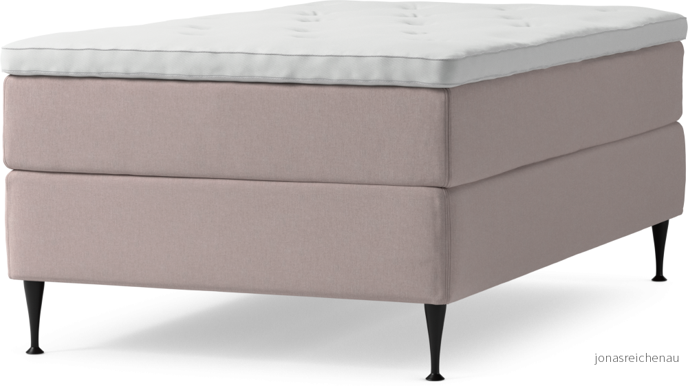 Delux Dream Kontinentalsäng, enkelsäng 120 cm med bäddmadrass och sängben P9zIF