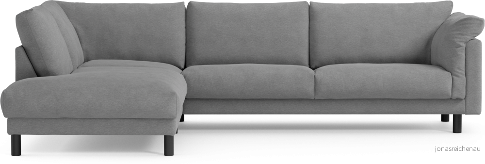 Cherrie 3-sits soffa med divan vänster, fast klädsel tznPJ