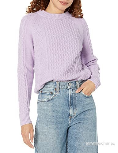 Amazon Essentials dam söm kabeltröja, pastelllila, XX Large 196433791797