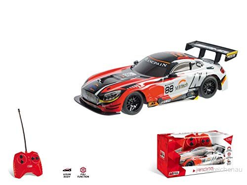 Mondo Motors, MERCEDES AMG GT3, modell i skala 1: 28, hastighet upp till 8 km/h, leksaksbil för barn 63430 8001011634309