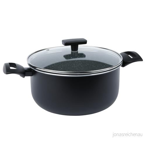 axentia 135648 kruka, Ø ca. 24 cm, pressad, med glaslock 4005437316638