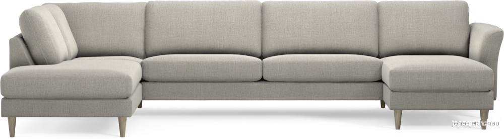 Bridge 3-sits soffa med divan vänster och schäslong höger 2Lb77