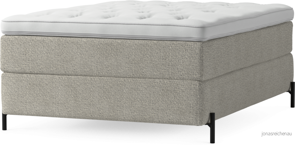 Delux Dream Kontinentalsäng, enkelsäng 140 cm med bäddmadrass och sängben 1NqmG