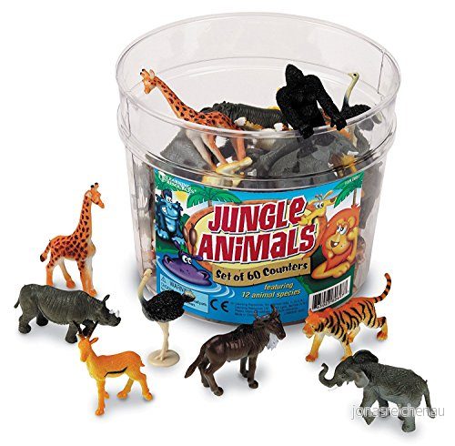 Learning Resources Jungle Animal Counters (Set of 60) 5711008987273