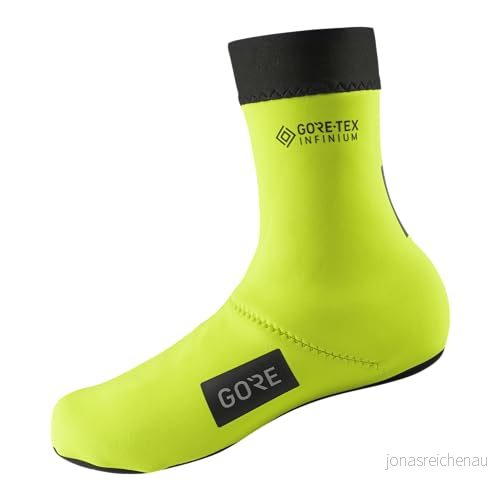 GORE WEAR Shield Unisex termiska överskor för cykling, TEX INFINIUM, 44 45, Neongul/Svart 4017912126649