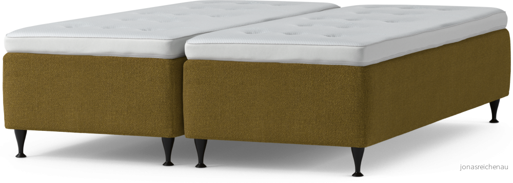Delux Dream Ramsäng, dubbelsäng med bäddmadrass och sängben bx01l