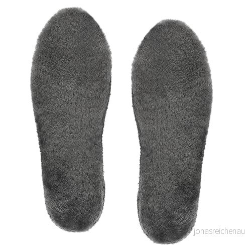 Riemot lammskinnssulor, innersulor, herr, dam, lammskinn, inlägg, varm, vinter, skoinlägg, GRÅ, 40 6975058037701