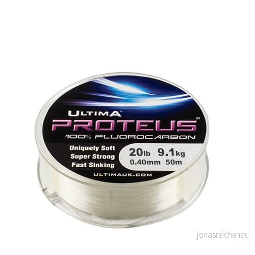 Proteus Fluorokol 55yd spole 0,40 mm 20,0 pund/9,1 kg 5391542402687