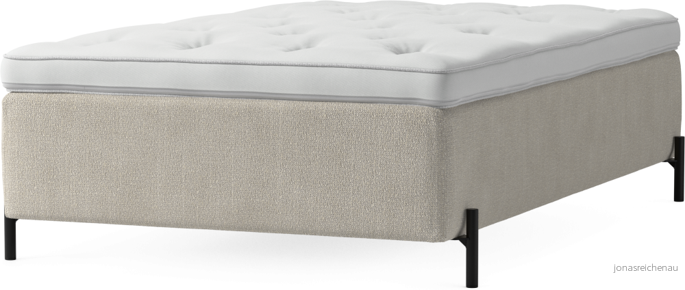 Delux Dream Ramsäng, enkelsäng med bäddmadrass och sängben Gqb35