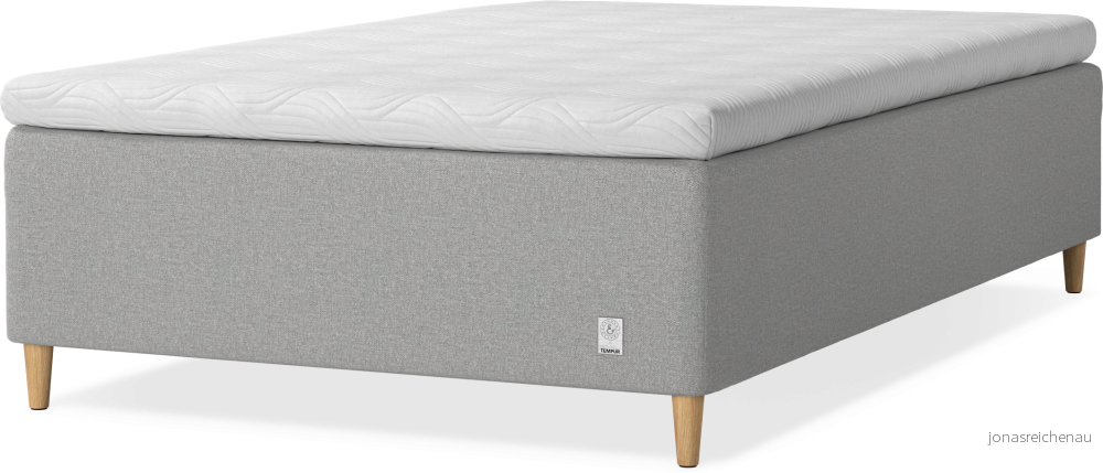 Cape Selene Ramsäng, enkelsäng med bäddmadrass 8 cm och sängben ATb4K