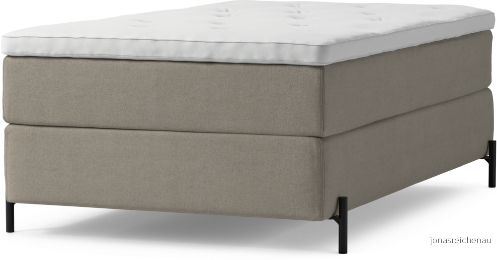 Delux Dream Kontinentalsäng, enkelsäng 120 cm med bäddmadrass och sängben wqHTb