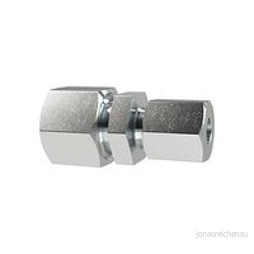 RIEGLER 159338 GV1410SSTRED rak reduktionsskruv, rör ytterdiameter 14/10, förzinkat stål, 1 st. 4047322640008