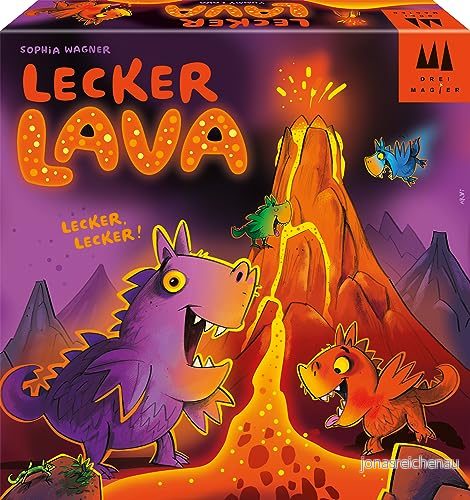 Schmidt Spiele 40895 Läcker Lava, tre magiker barnspel 4001504408954