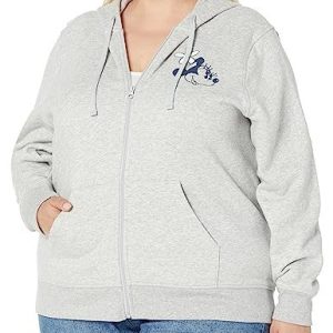 Amazon Essentials Disney Marvel Star Wars Princess Women’s Fleece huvtröja sweatshirts med hel dragkedja (finns i plusstorlek), Mimmi hatt, 2X 196433858209
