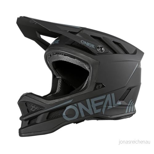 O'NEAL Mountainbike Hjälm MTB nedförsbacke Dri Lex® innerfoder, ventilationsöppningar för luftflöde och kylning, ABS yttre skal Blade POLYACRYLITE SOLID Vuxna Svart Storlek S 4046068553733