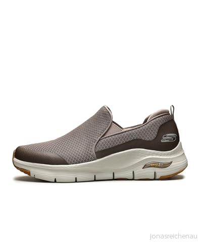 Skechers Arch Fit Banlin Sneaker herr,Mullvadsbrunt,42.5 EU 193642943825