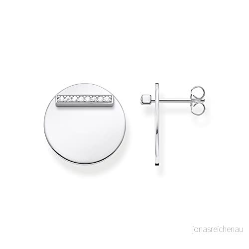 Thomas Sabo kvinnor sterling silver Kubisk zirkon dinglande & droppe örhängen H2096 051 14, En storlek, ädelmetaller, zirkonia 4051245474206