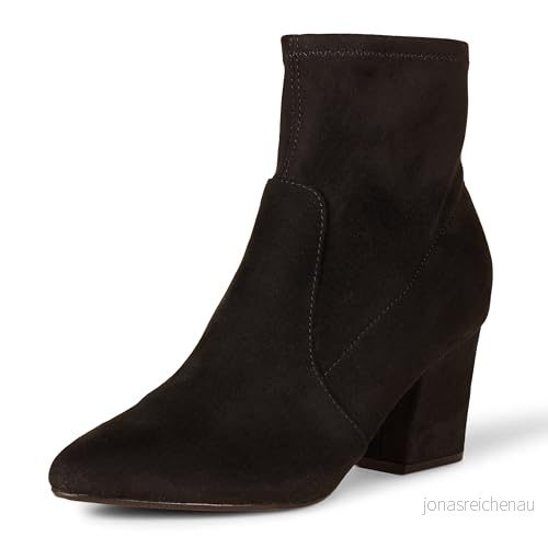 Amazon Essentials träningssko med stretch för kvinnor, svart Microsuede, 42 EU 196433934101