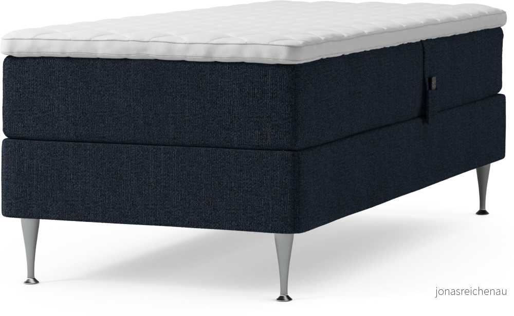 Delux Dream Ställbar säng, enkelsäng med bäddmadrass och sängben FacfG