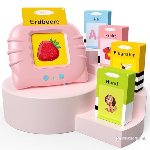 GUYUCOM hand öga koordination, pedagogisk leksak för barn från 16 år, 112 ark inlärningsklistermärken 224 ord hörbara, förskola present flickor pojkar (rosa) 6971921672598 GUYUCOM hand öga koordination, pedagogisk leksak för barn från 16 år, 112 ark inlärningsklistermärken 224 ord hörbara, förskola present flickor pojkar (rosa) 6971921672598