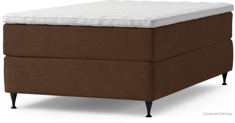 Delux Dream Kontinentalsäng, enkelsäng 120 cm med bäddmadrass och sängben 49stV