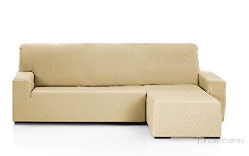Martina Home Elastiskt schäslong överdrag Emilia vänster arm kort beige 8435520889880