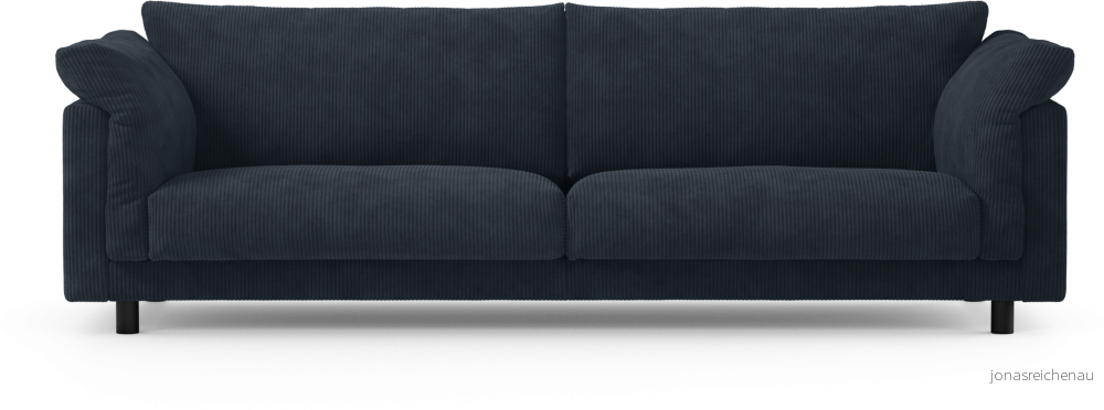 Cherrie 4-sits soffa, fast klädsel 7sJ8q