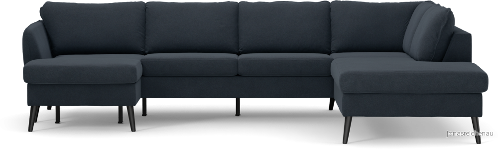 County 3-sits soffa med schäslong vänster och divan höger 4kWSd