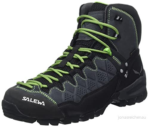 Salewa Ms Alp Trainer Mid GTX vandringskängor för män, onyx pale groda, 40 EU 4053866476102