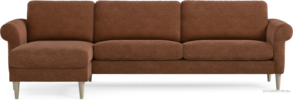Bridge 3-sits soffa med schäslong vänster yxD8t