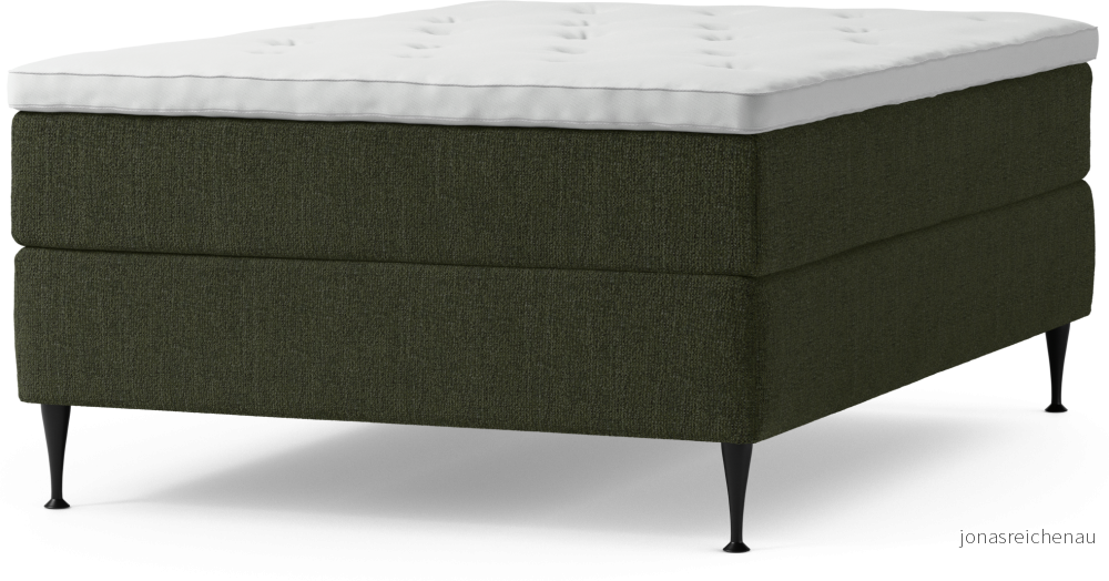 Delux Dream Kontinentalsäng, enkelsäng 140 cm med bäddmadrass och sängben Z9smb
