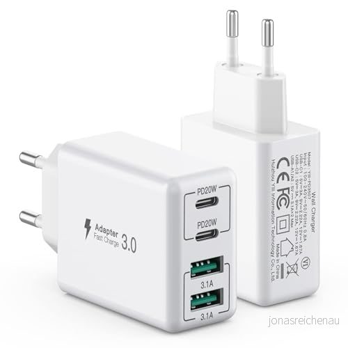 【2 set】USB C laddare 40W, 4 port USB laddarblock, snabbladdningsblock dubbel PDQC väggkontakt multiport typ kompatibel med iPhone 11/12/13/14/15/Pro Max/XS/XR/8/7/Samsung/Tablet 789091388920 【2 set】USB C laddare 40W, 4 port USB laddarblock, snabbladdningsblock dubbel PDQC väggkontakt multiport typ kompatibel med iPhone 11/12/13/14/15/Pro Max/XS/XR/8/7/Samsung/Tablet 789091388920