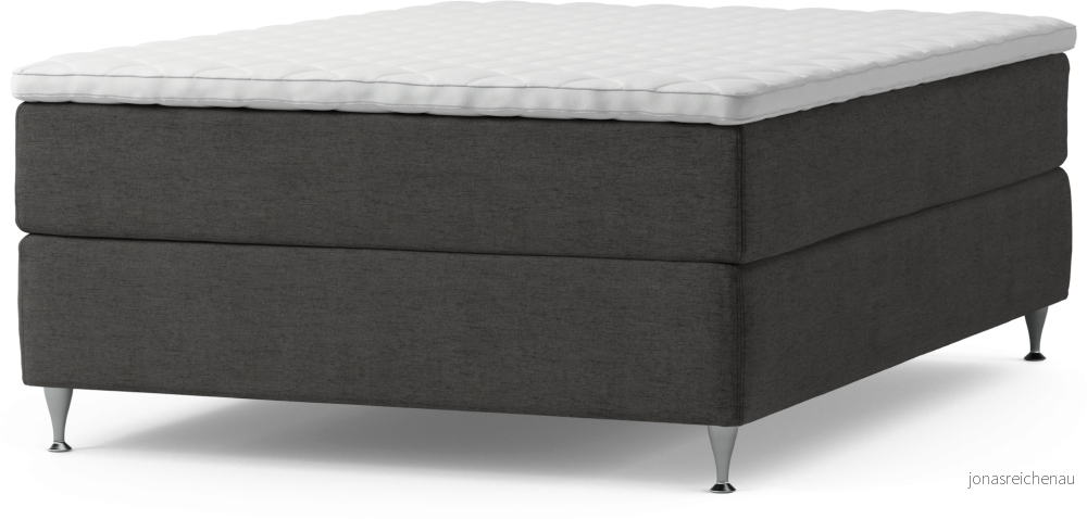 Delux Dream Kontinentalsäng, enkelsäng 140 cm med bäddmadrass och sängben NAVKP