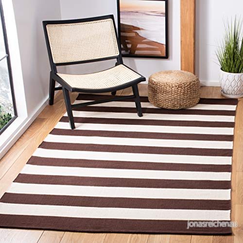 Safavieh samtida handtuftad rektangel område matta, abstrakt kollektion, ABT141, i grå/svart, 122 x 183 cm för vardagsrum, sovrum eller valfritt inomhusutrymme 683726420873