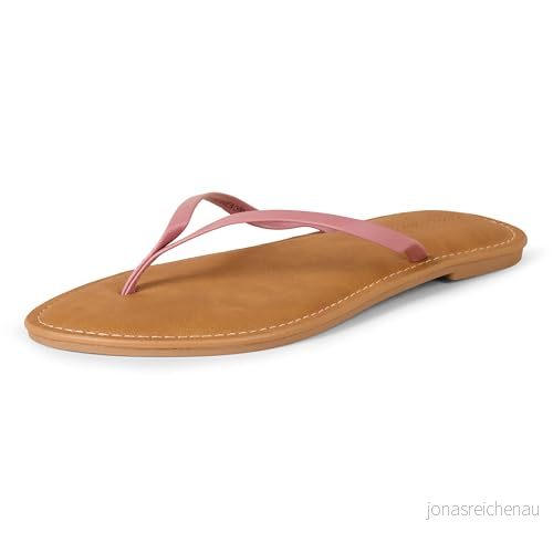 Amazon Essentials damstringsandal, dammig ros, 44.5 EU 196433171070