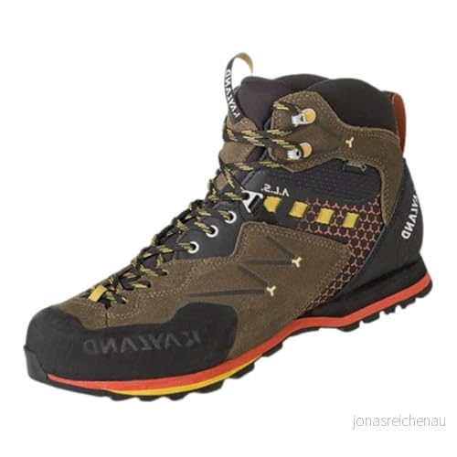 Kayland 018022205 VITRIK MID GTX Män, BROWN BLACK EU 38.5, Brun svart, 38.5 8026473459796
