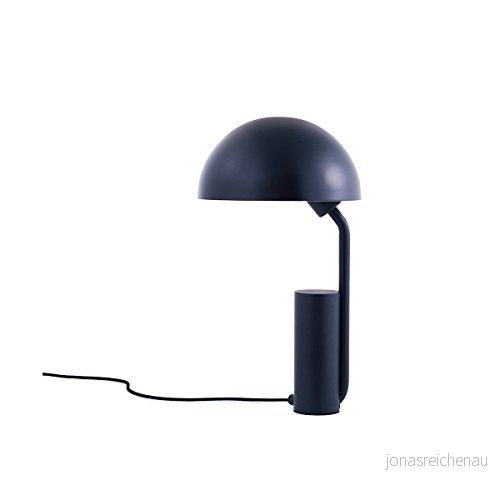 Norman Copenhagen Cap bordslampa, stål, mörkblå, 50 x 28 cm 5712396001923