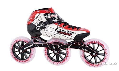 Professionell hastighet racing inline rullskridskor i orange och Röd färg; storlek 38 49 EU; tempish 35 EU 8592678064429