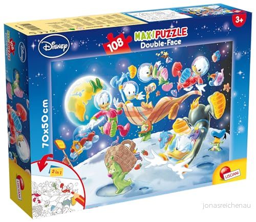 Pussel DF Supermaxi 108 Mickey i rymden 8008324048298