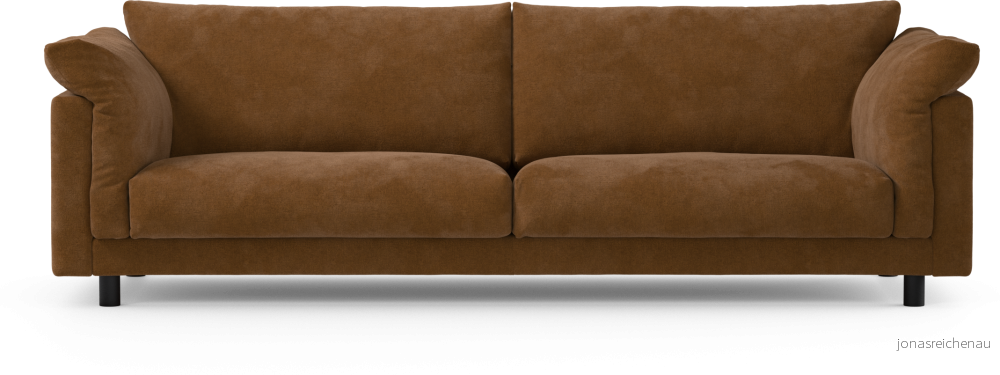Cherrie 4-sits soffa, fast klädsel 3Scrs