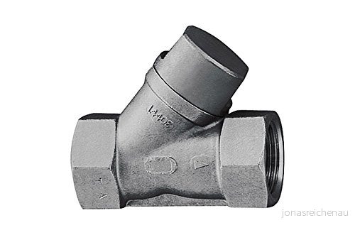 RIEGLER 103834-220.03-ES backventil, svängstolsprestanda, ES, G 1/2, 0,2 bar, 1 st. 4047322038010