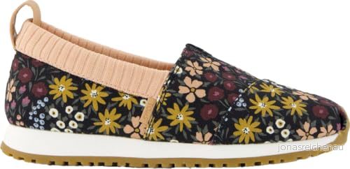TOMS Alpargata Resident sneakers, Black Wildflowers, 11,5 UK barn, Svarta vildblommor, 11.5 Child 195703538575