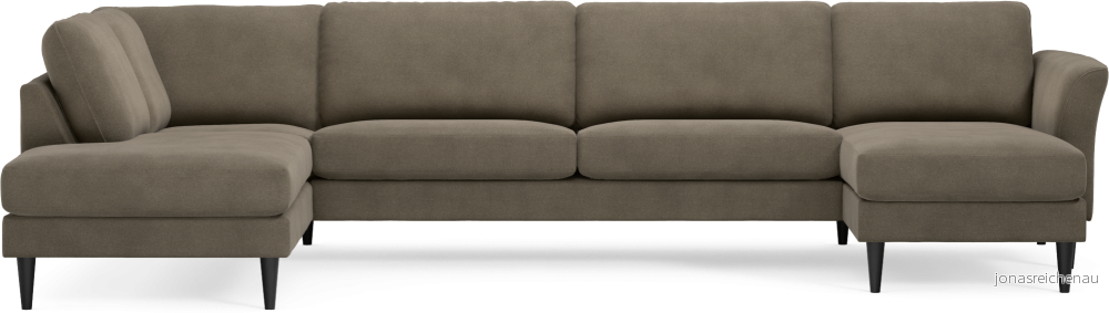 Bridge 3-sits soffa med divan vänster och schäslong höger O1DBo