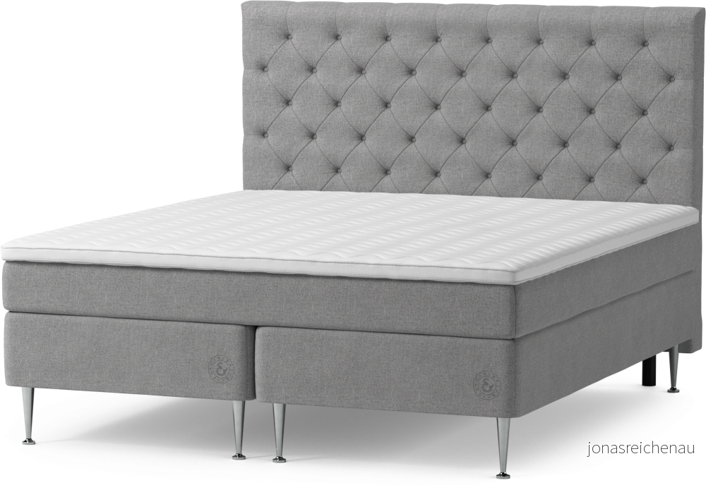 Asperö Comfort Kontinentalsäng, dubbelsäng med bäddmadrass Comfort och sängben 6B8ok